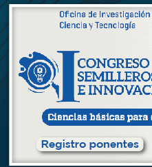 I Congreso Internacional de Semilleros de Investigación e Innovación: 'Ciencias básicas para el desarrollo sostenible' (Registro ponentes)